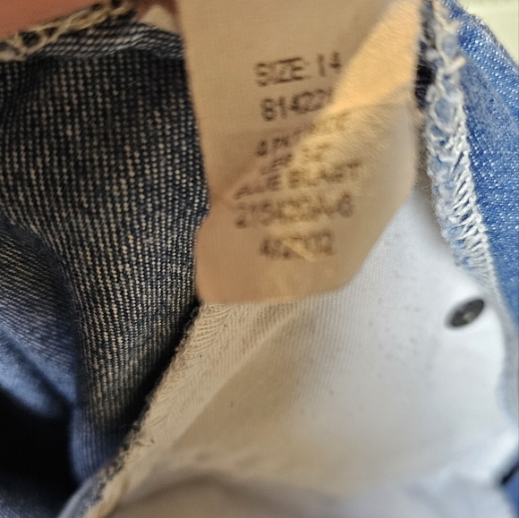 90s Original Tommy Hilfiger Dark Blue Jeans Calling All Millenials! - Picture 6 of 7